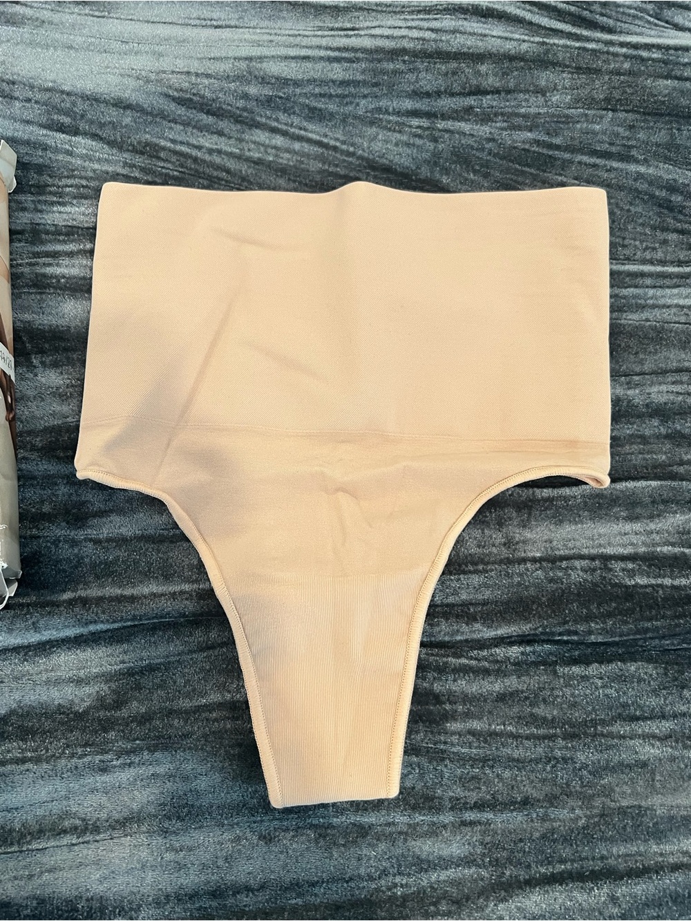 Skims High-Waist Thong Shapewear Panty - Nude Size S/M